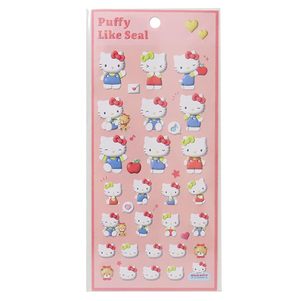 HELLO KITTY 3D風裝飾貼紙(Puffy Like Seal)