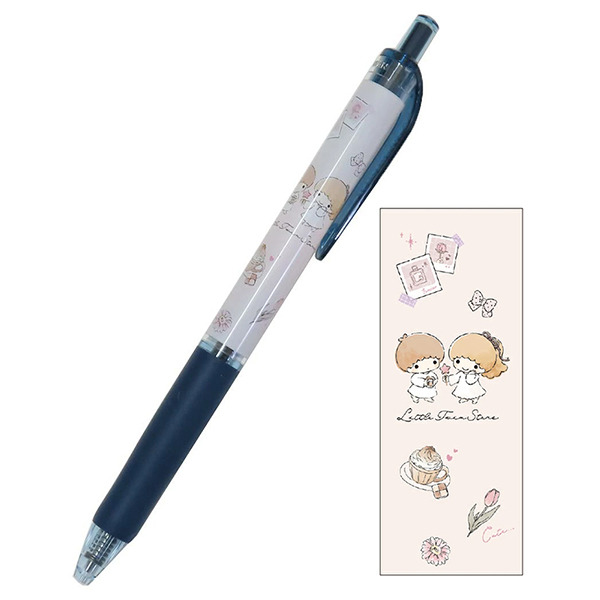 雙星仙子*UNI JETSTREAM黑色原子筆