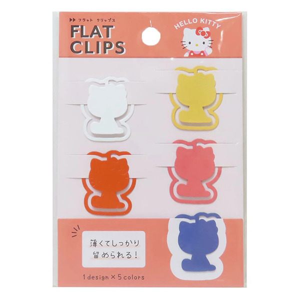 HELLO KITTY造型書籤夾組-一組5個入(繽紛彩色)