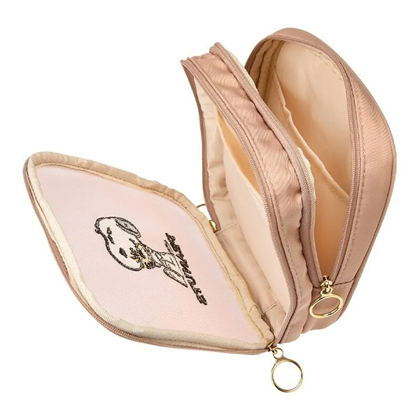 SNOOPY刺繡網紗方形收納包(New Life Style 4)