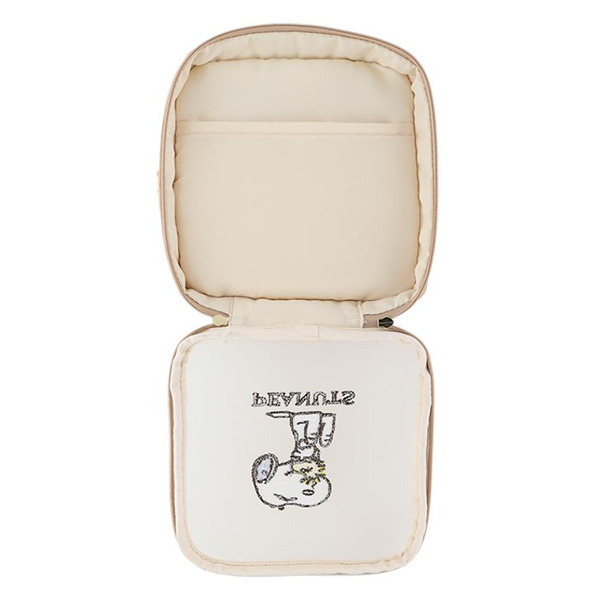 SNOOPY刺繡網紗方形收納包(New Life Style 4)