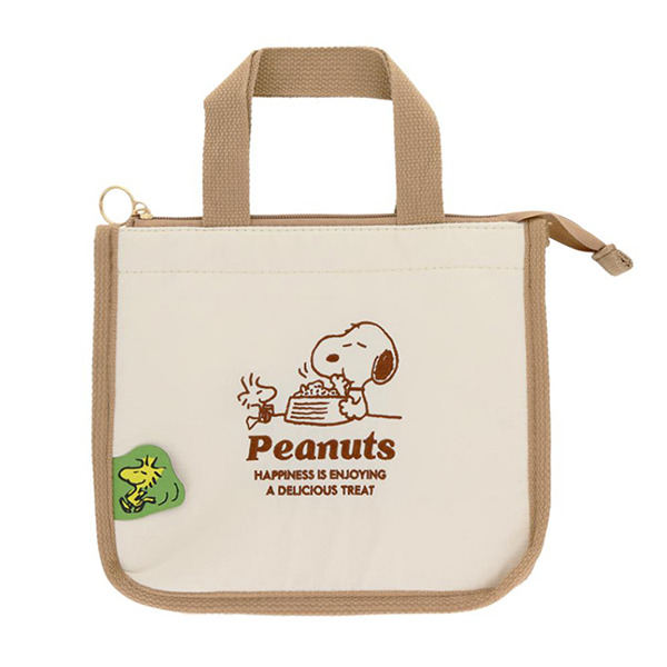 SNOOPY刺繡保冷提袋/便當袋(New Life Style-與胡士托)