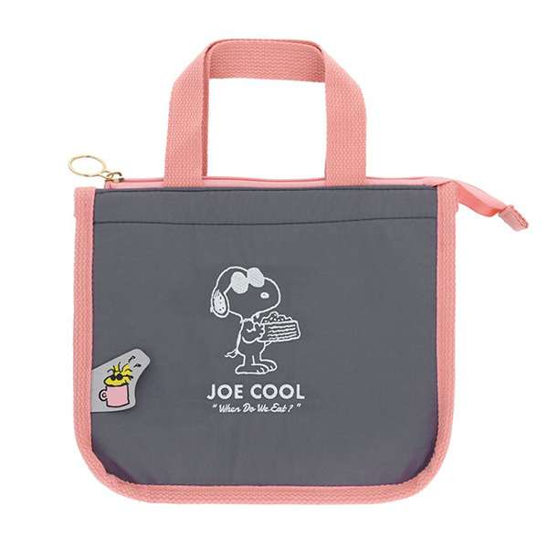 SNOOPY刺繡保冷提袋/便當袋(New Life Style-耍酷)