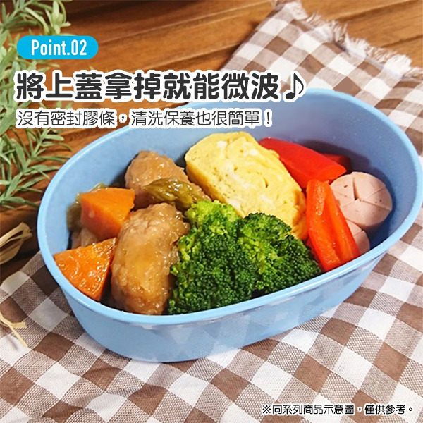 漢堡日製保鮮盒/便當盒3件組(美式好友)