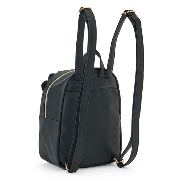 HELLO KITTY PU皮革迷你後背包(單色千鳥格)