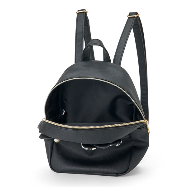 HELLO KITTY PU皮革迷你後背包(單色千鳥格)