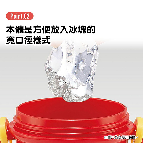 薯條日製直飲水壺-480ml(大臉)