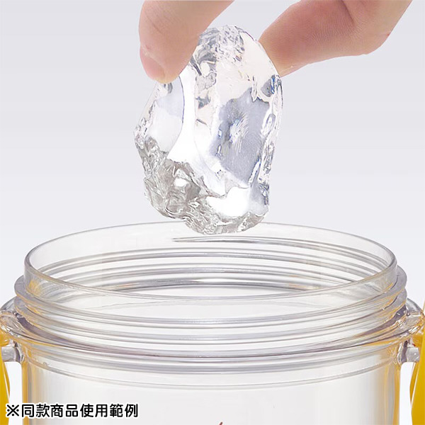 漢堡日製透明直飲水壺-480ml(美式好友)