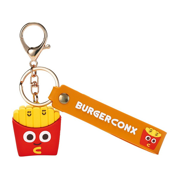薯條立體造型鑰匙圈
