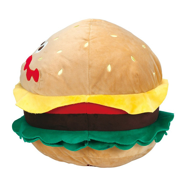 漢堡造型絨毛娃娃