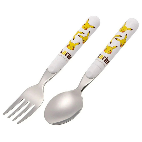 皮卡丘日製不鏽鋼湯匙叉子組