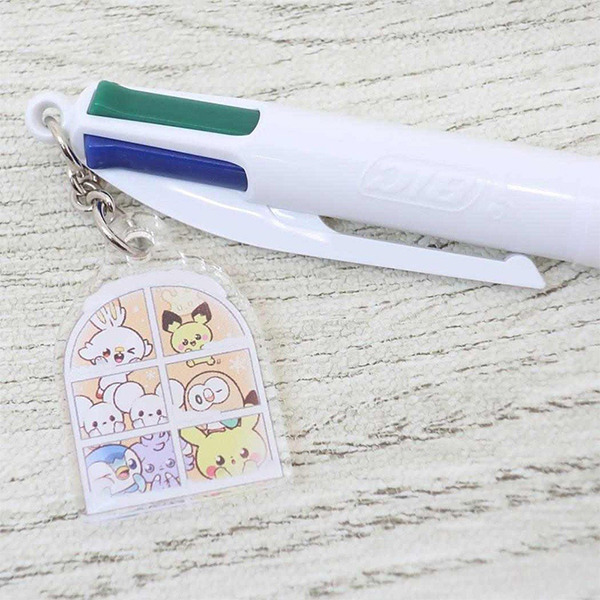 寶可夢Pokepeace 4色原子筆(冬日窗邊)