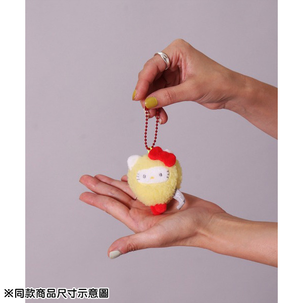 HELLO KITTY造型玩偶吊鍊-炸蝦(食物裝扮)