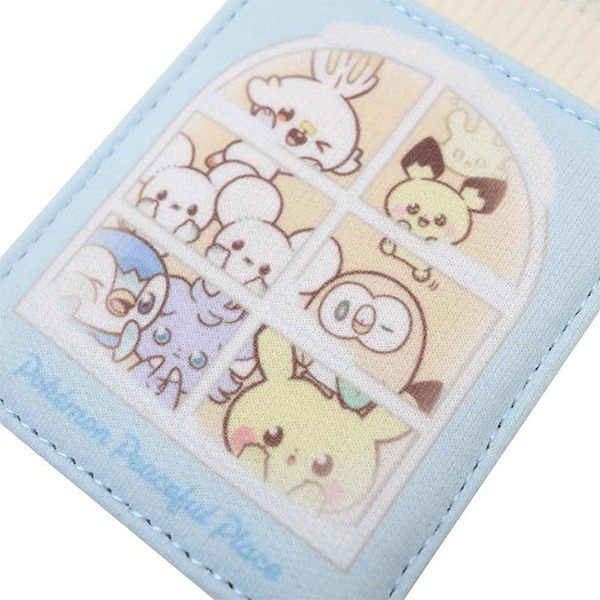 寶可夢Pokepeace伸縮拉繩票卡夾(冬日窗邊)