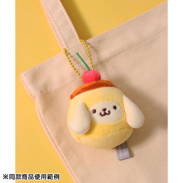 布丁狗造型玩偶吊鍊-布丁(食物裝扮)