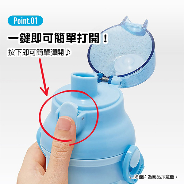 大耳狗日製直飲水壺-480ml(緞帶)