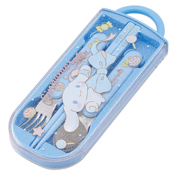 大耳狗日製滑蓋式環保餐具3件組(緞帶)