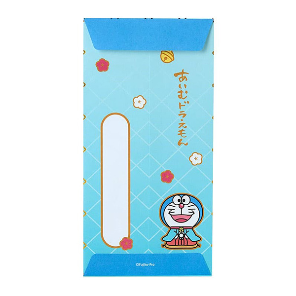 哆啦A夢和風紅包袋-和服小馬(一組3枚入)