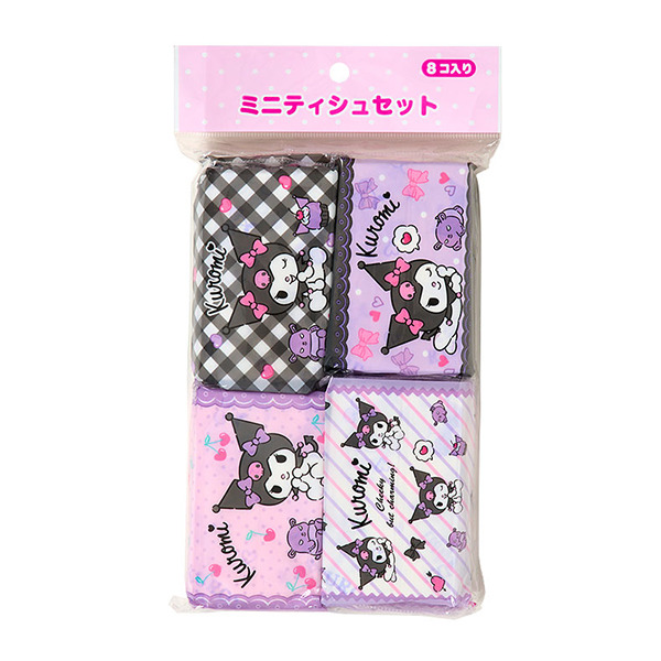 酷洛米日製袖珍迷你面紙8入1組(甜蜜生活)