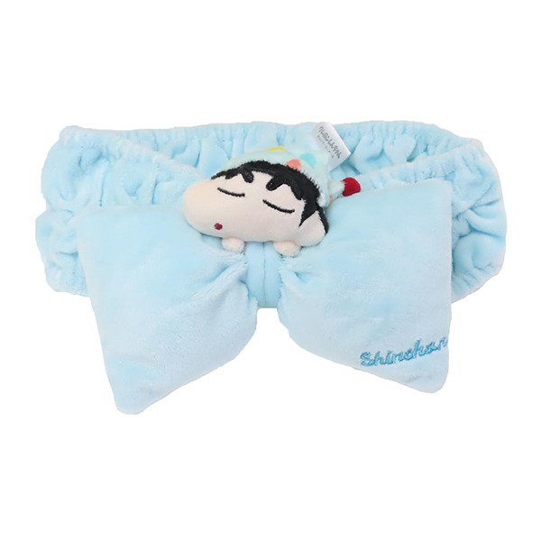 蠟筆小新蝴蝶結造型沐浴用束髮帶(睡衣)