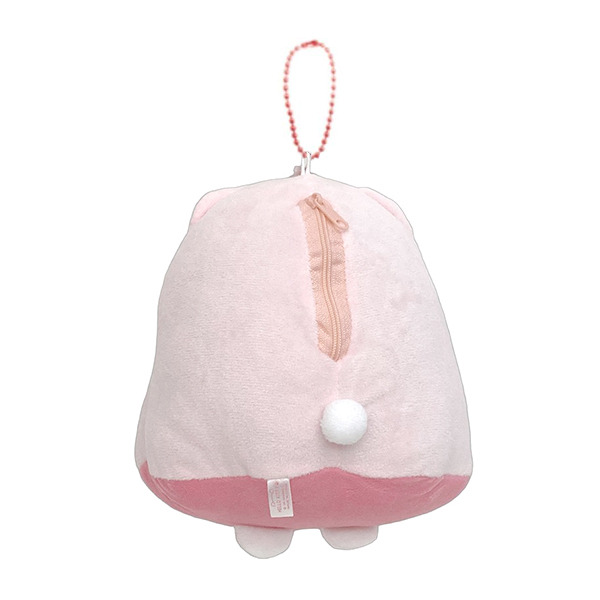 HELLO KITTY造型玩偶吊鍊附口袋(貓貓幽靈)