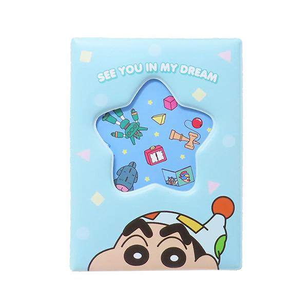 蠟筆小新明星小卡/拍立得收納本(睡衣小新)