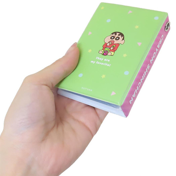 蠟筆小新明星小卡/拍立得收納本(巧克比餅乾)