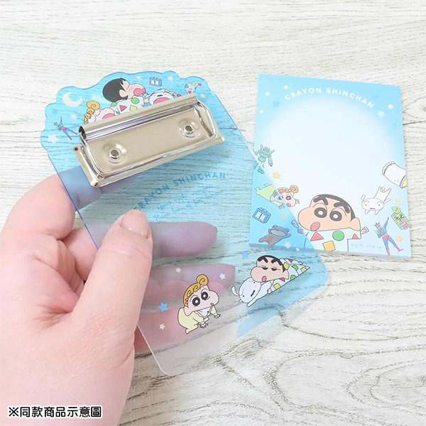 蠟筆小新便條紙附夾板(玩具箱)