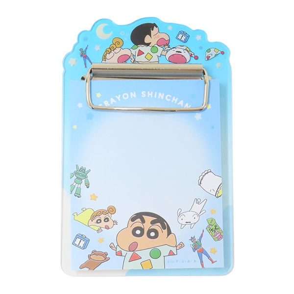 蠟筆小新便條紙附夾板(玩具箱)