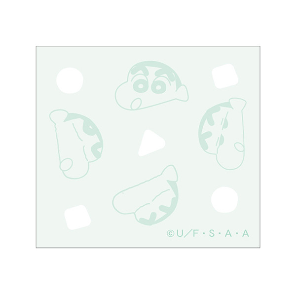 蠟筆小新面紙盒造型便條紙(綠色)