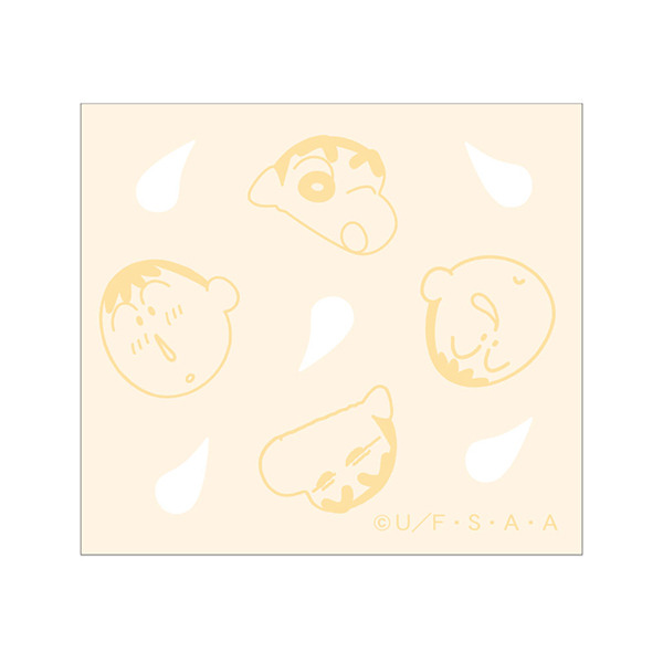 蠟筆小新面紙盒造型便條紙(黃色)