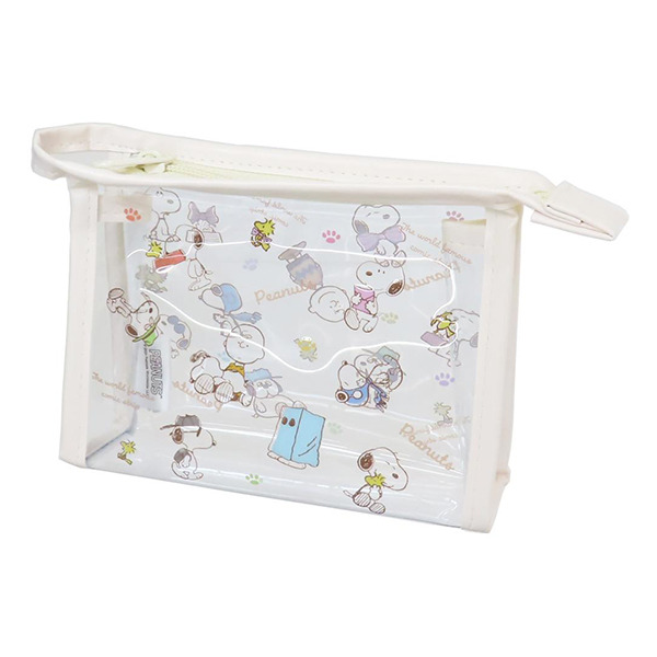 SNOOPY透明化妝包(愜意日常)