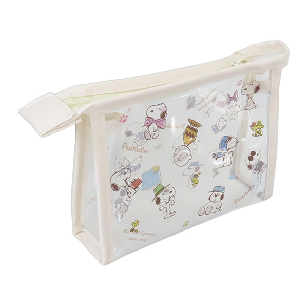 SNOOPY透明化妝包(愜意日常)