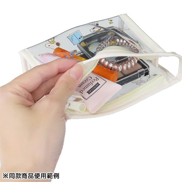 SNOOPY透明化妝包(愜意日常)