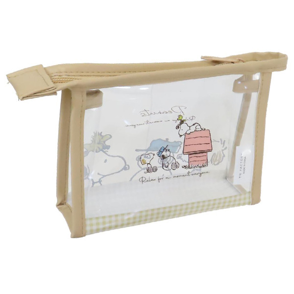 SNOOPY透明化妝包(兄弟們)