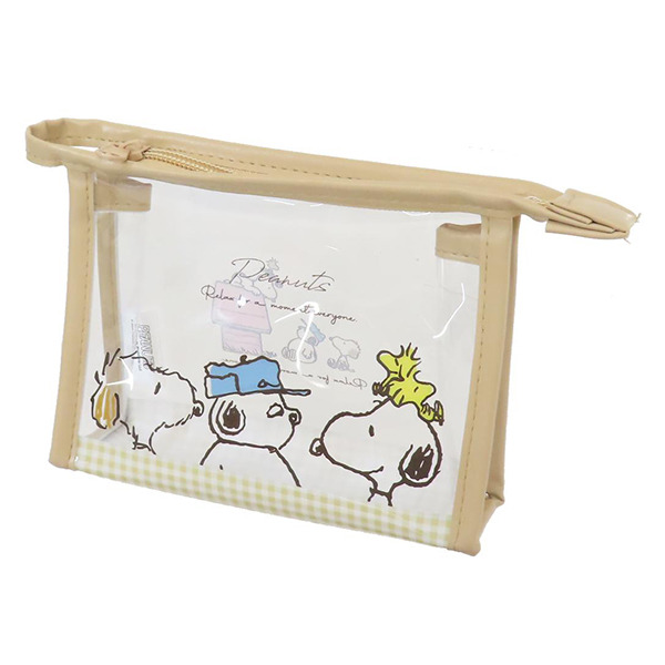 SNOOPY透明化妝包(兄弟們)