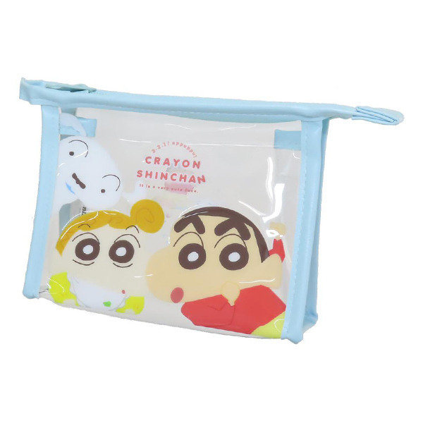 蠟筆小新透明化妝包(野原家族)