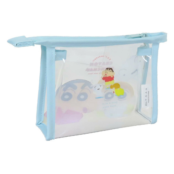 蠟筆小新透明化妝包(野原家族)