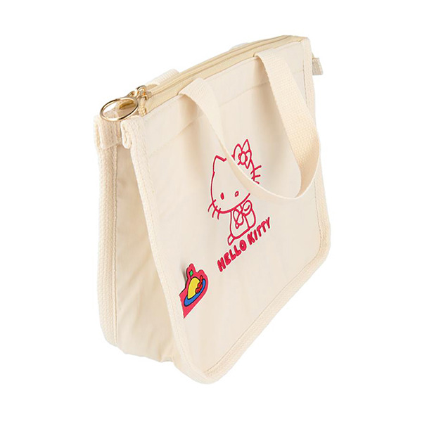 HELLO KITTY刺繡保冷提袋/便當袋(New Life Style)