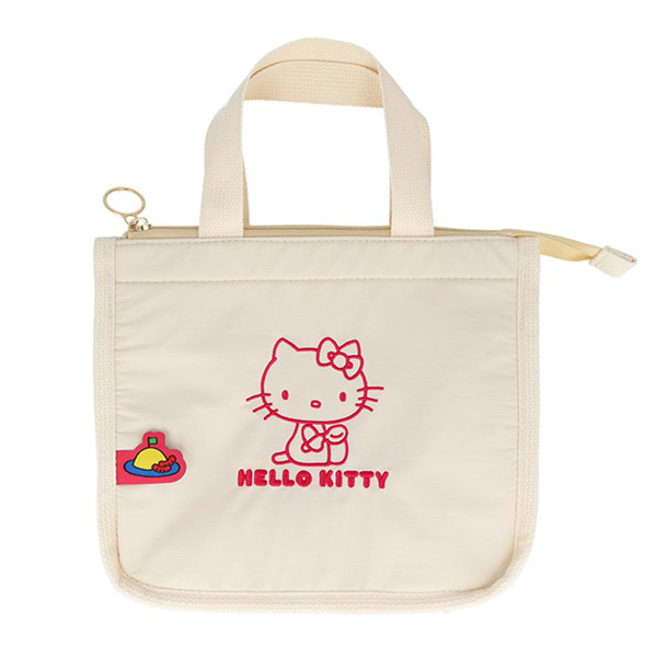 HELLO KITTY刺繡保冷提袋/便當袋(New Life Style)