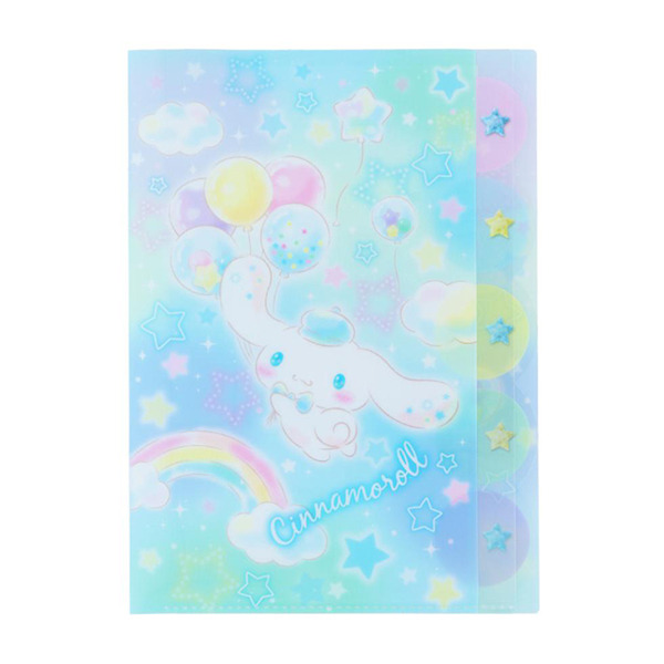 大耳狗日製A4 5層檔案資料夾(夢幻)