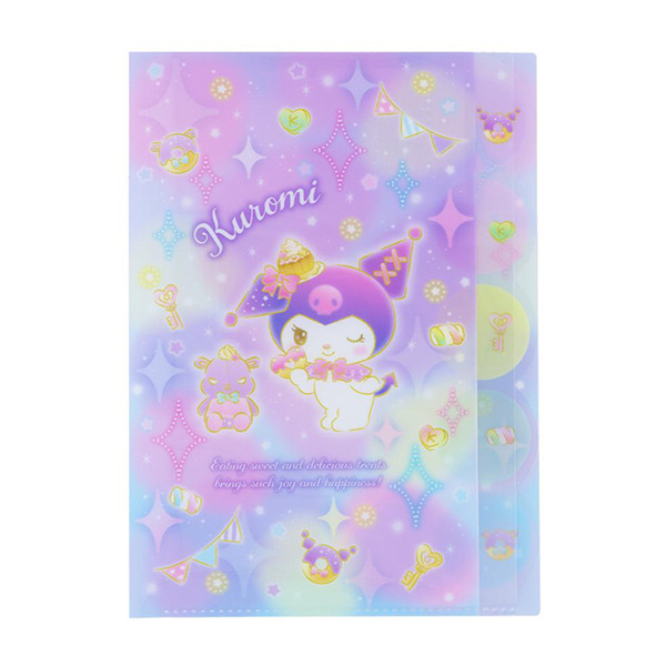 酷洛米日製A4 5層檔案資料夾(夢幻)