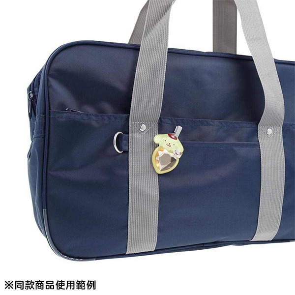 布丁狗造型髮夾/瀏海固定髮夾(愛心寶石)