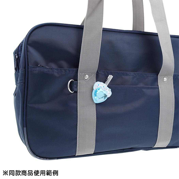 大耳狗造型髮夾/瀏海固定髮夾(愛心寶石)