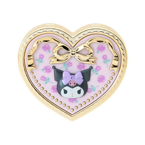 酷洛米心型飾品盒/分格收納盒附鏡(玫瑰)