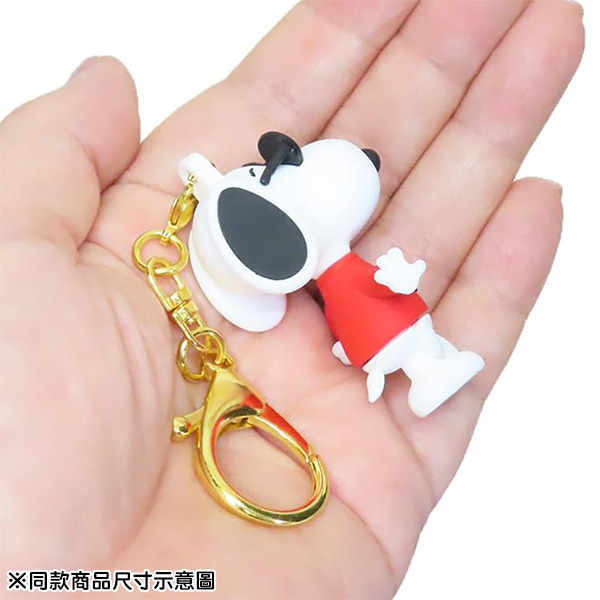 SNOOPY迷你公仔造型鑰匙圈(耍酷)