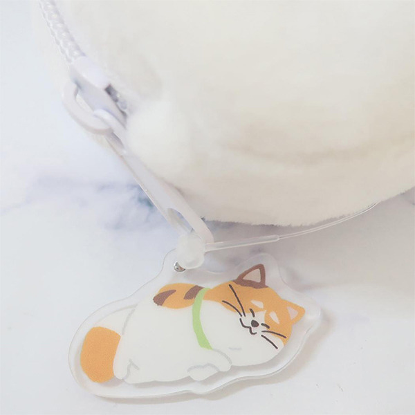 杯麵造型絨毛小物收納包(大臉)