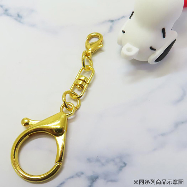 胡士托迷你公仔造型鑰匙圈(微笑)