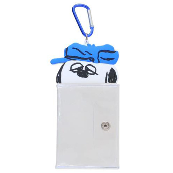 奧拉夫透明小物收納包附鎖圈(大臉)