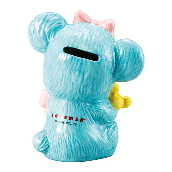 SWIMMER造型陶瓷存錢筒(寶寶熊)